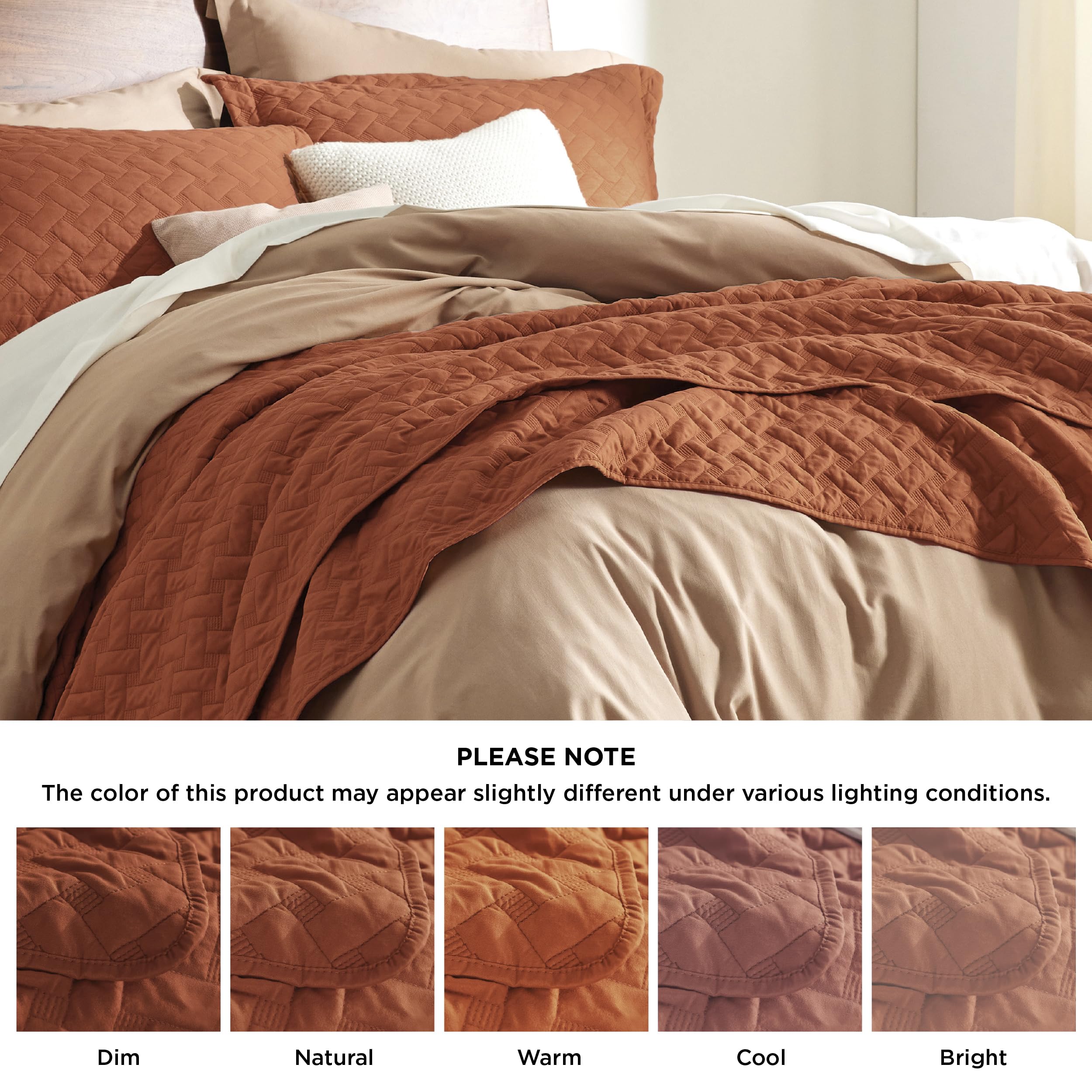 Bedsure lit king size complet illustrant le drapé recommandé
