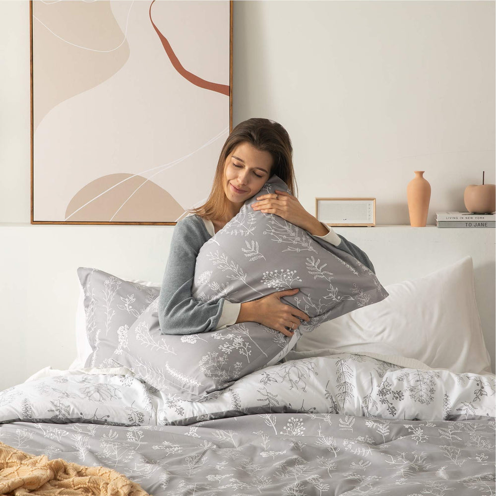 Bedsure lit installé en chambre moderne montrant confort et style