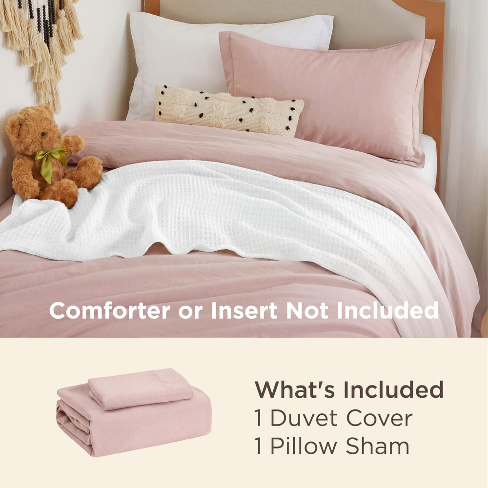 Bedsure zoom matière microfibre, toucher proche du coton et confort