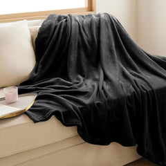 Bedsure gros plan microfibre montrant texture douce et chaleur agréable