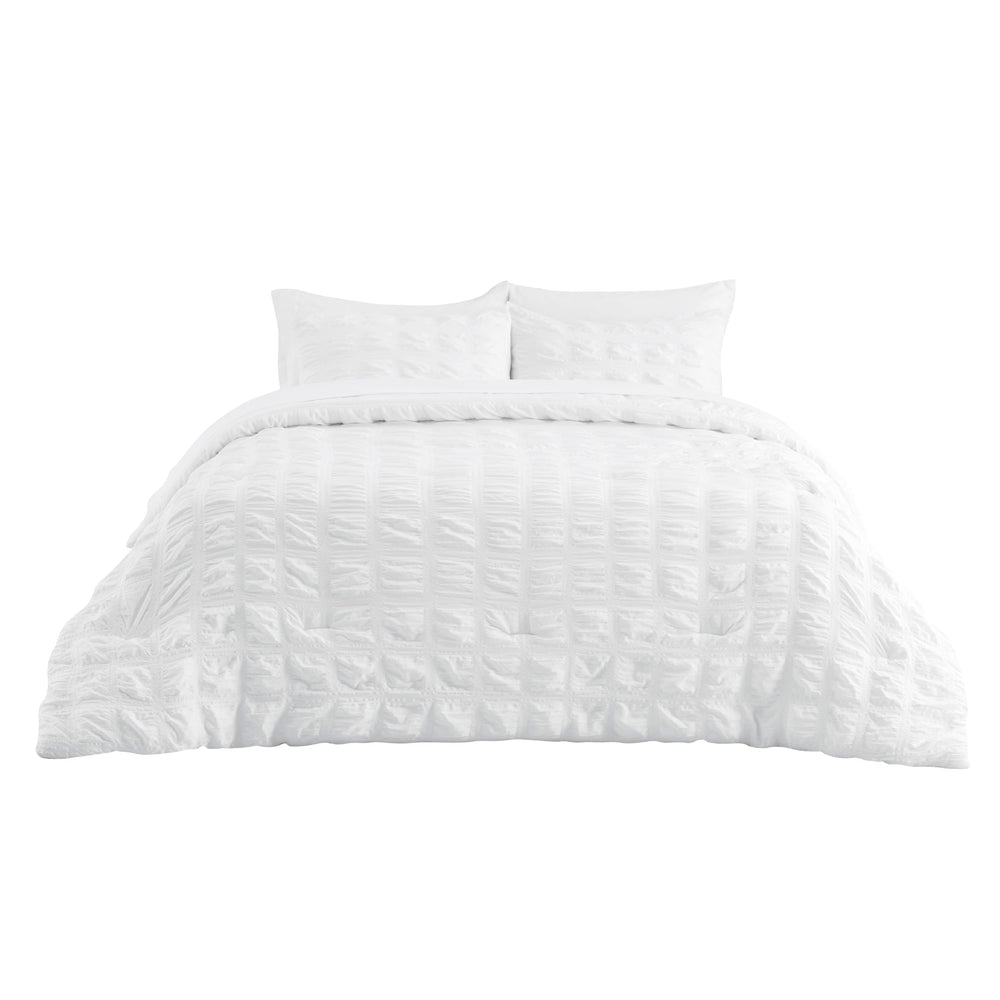 Bedsure tissu au toucher par la main montrant douceur et confort