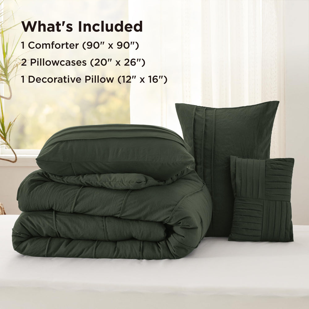 Bedsure microfibre en gros plan, surface douce et résistante au froissement