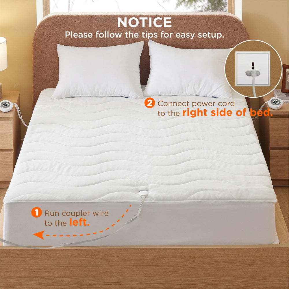 Bedsure mise en situation chambre lifestyle, chaleur économique et décor