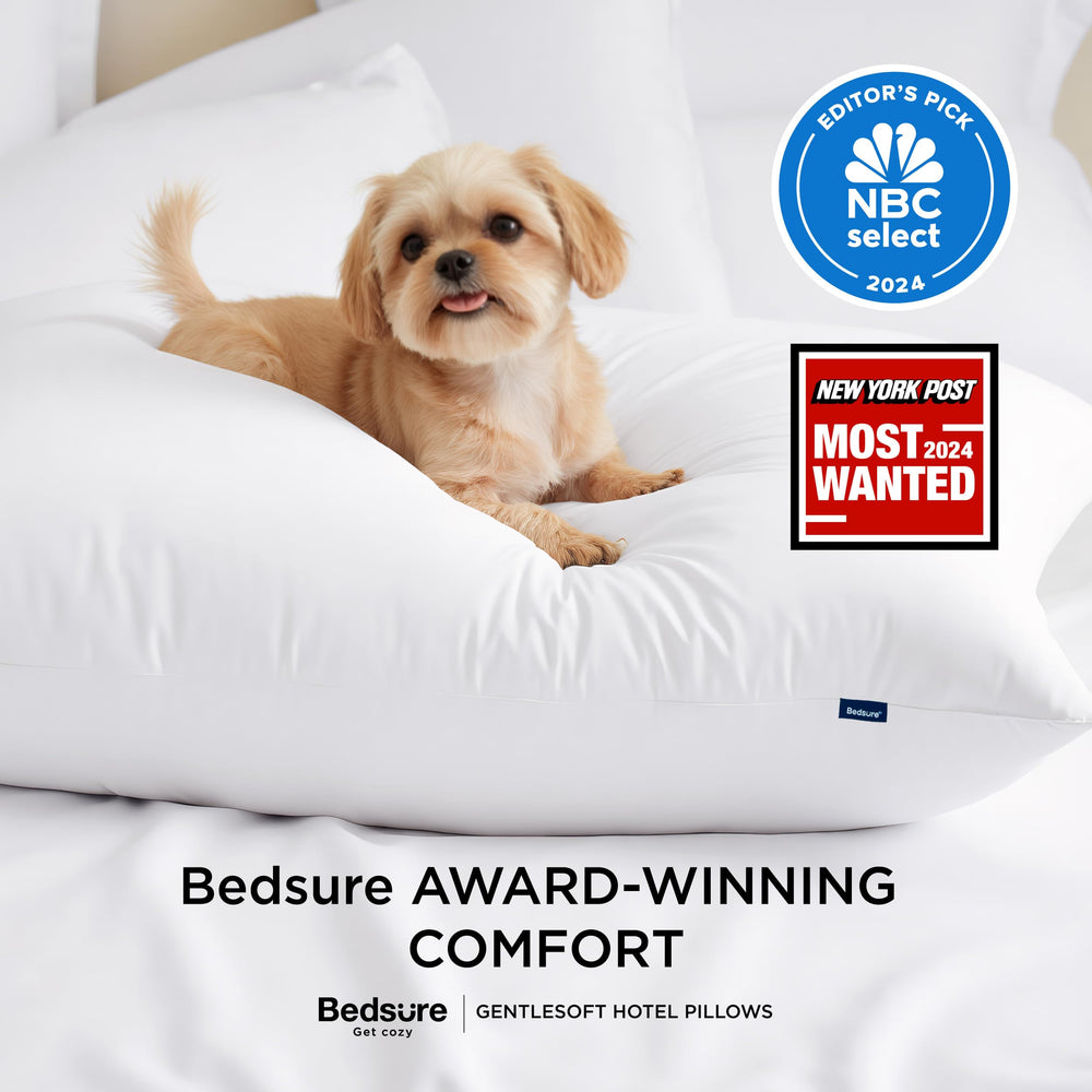Bedsure comparaison taille queen à côté d’un mètre, vérification dimensions précises