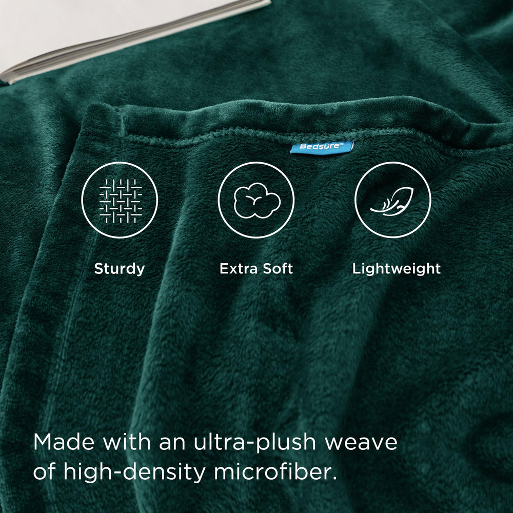 Bedsure détail couture renforcée garantissant durabilité