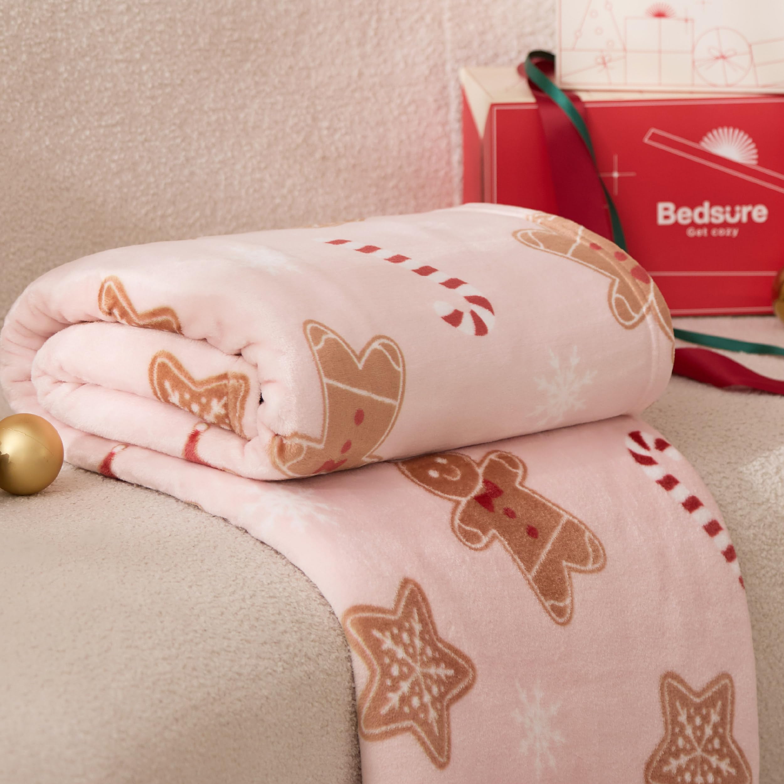 Bedsure détail motif gingerbread apportant charme et originalité