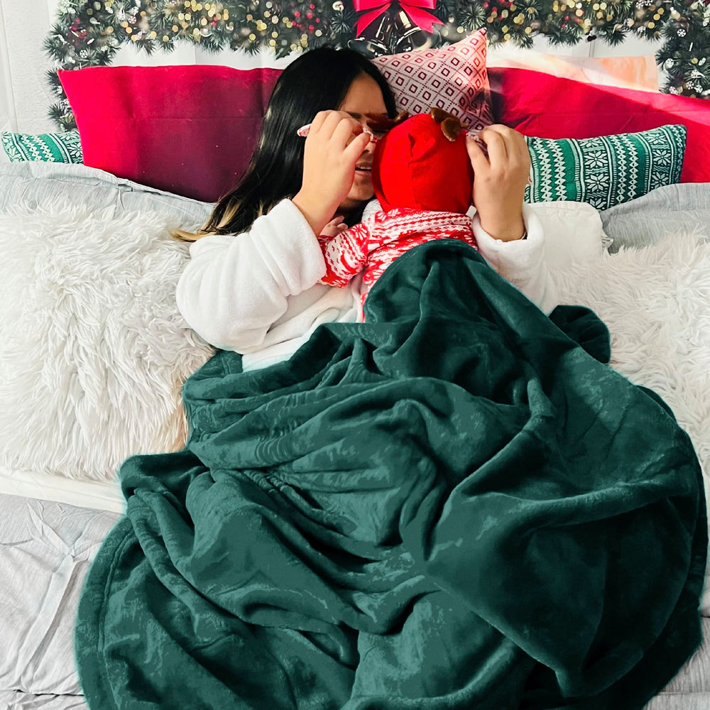 Bedsure plaid utilisé sur canapé offrant cocooning immédiat