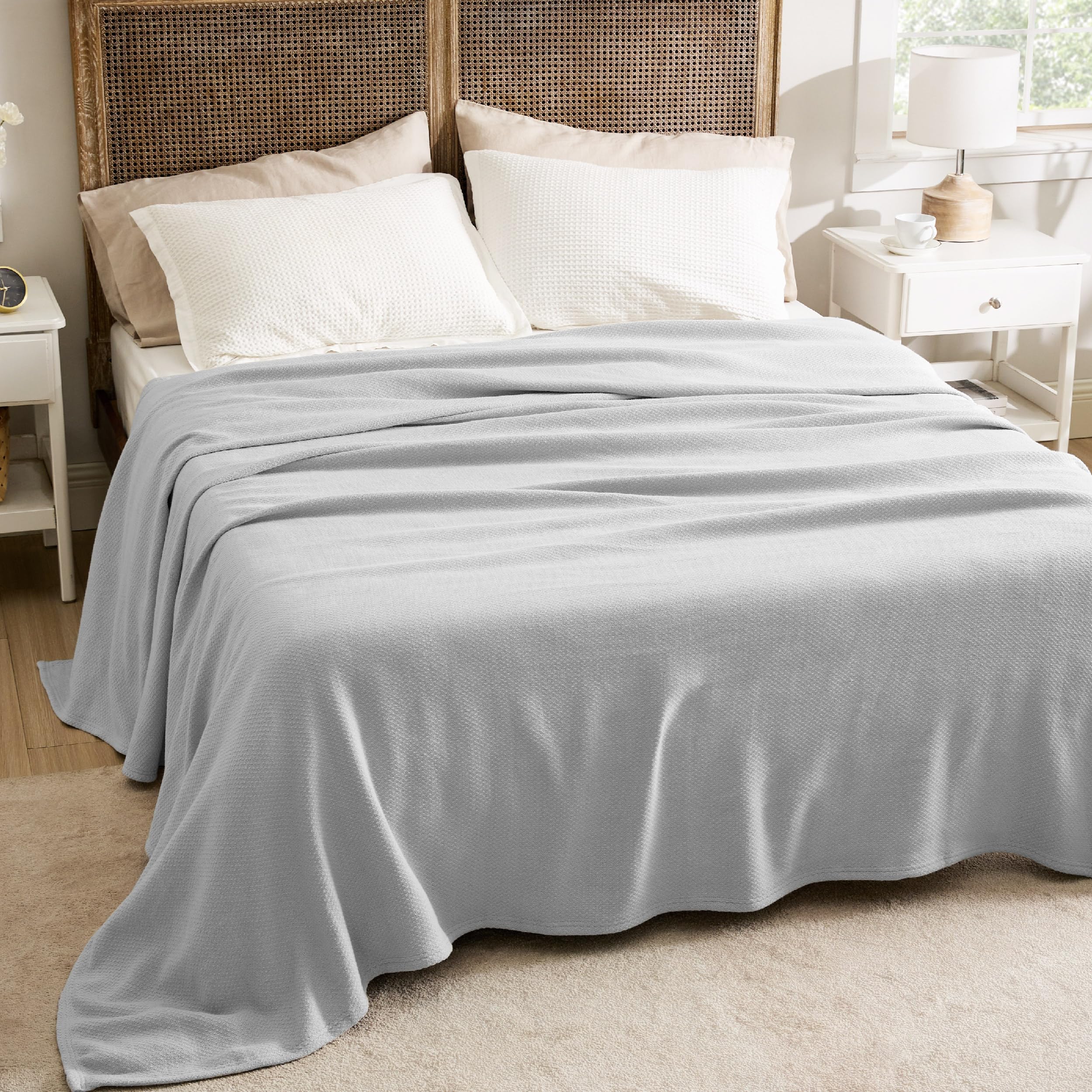 Bedsure main touchant le coton pour une sensation de douceur