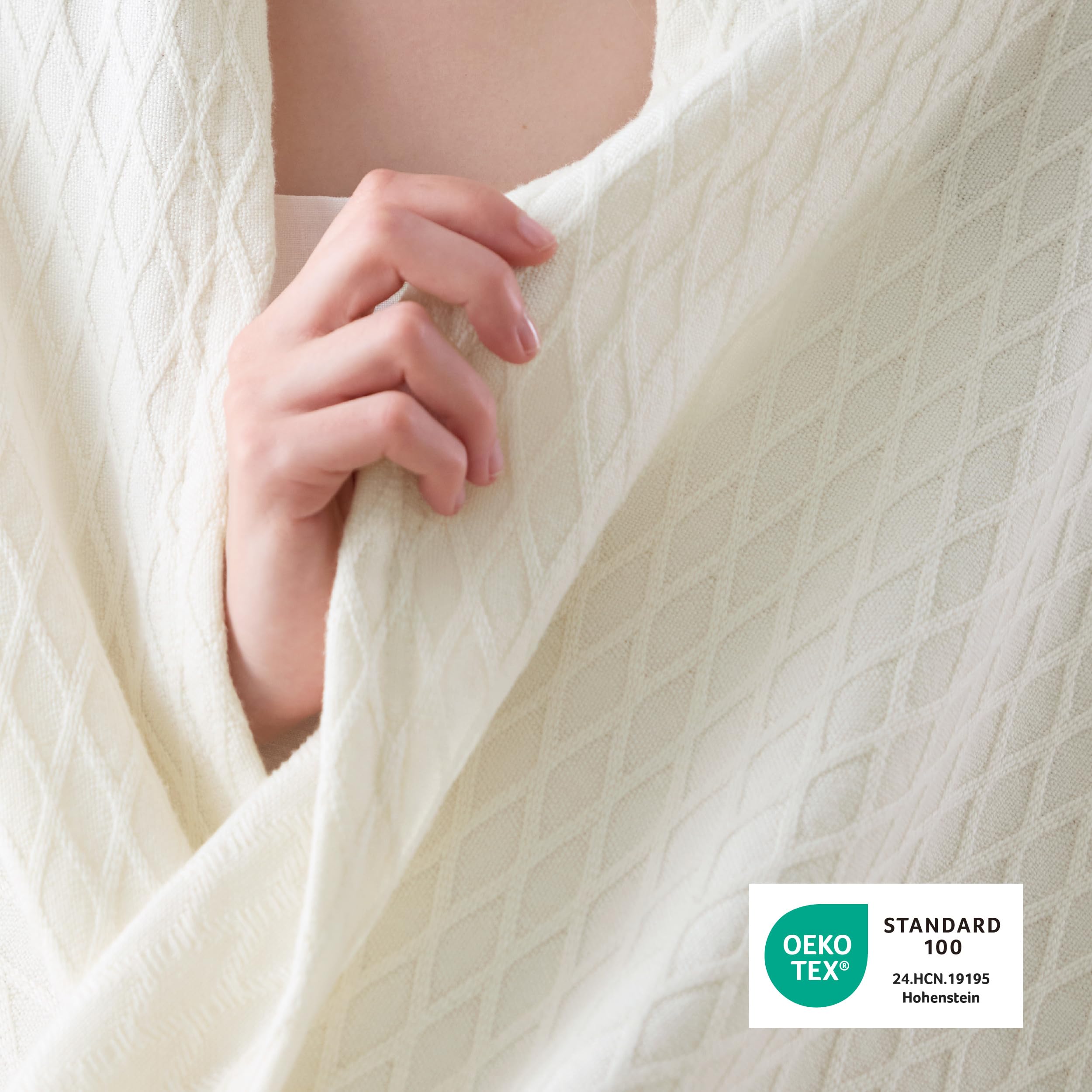Bedsure sur canapé en usage quotidien, apport de fraîcheur et style