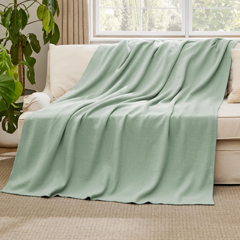 Bedsure plaid sur lit usage chambre offrant couverture XL confortable