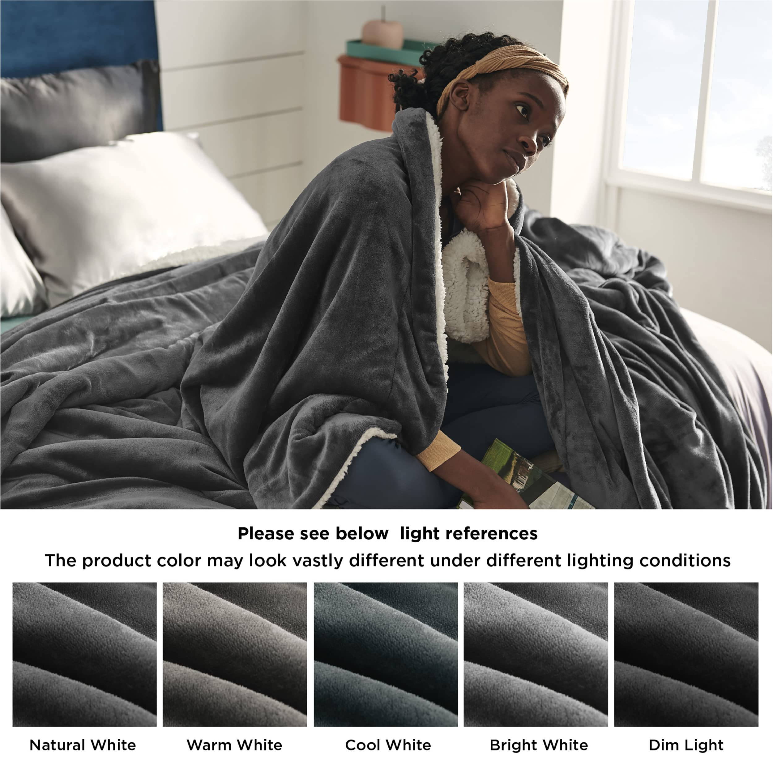 Bedsure plaid twin utilisé par un animal pour protection canapé