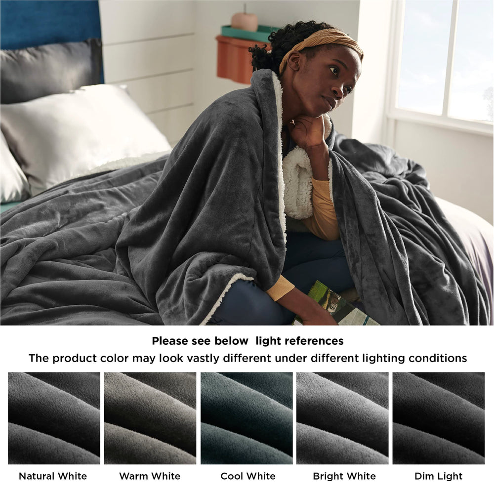Bedsure plaid twin utilisé par un animal pour protection canapé