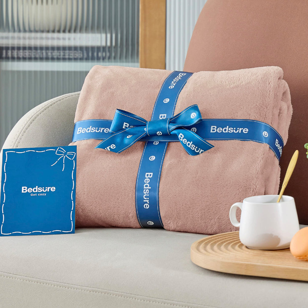 Bedsure couverture pré-emballée prête à offrir comme cadeau