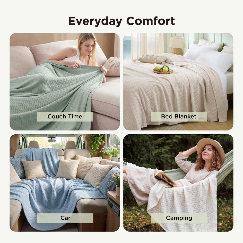 Bedsure plié pour transport, format pratique pour voyages et sorties