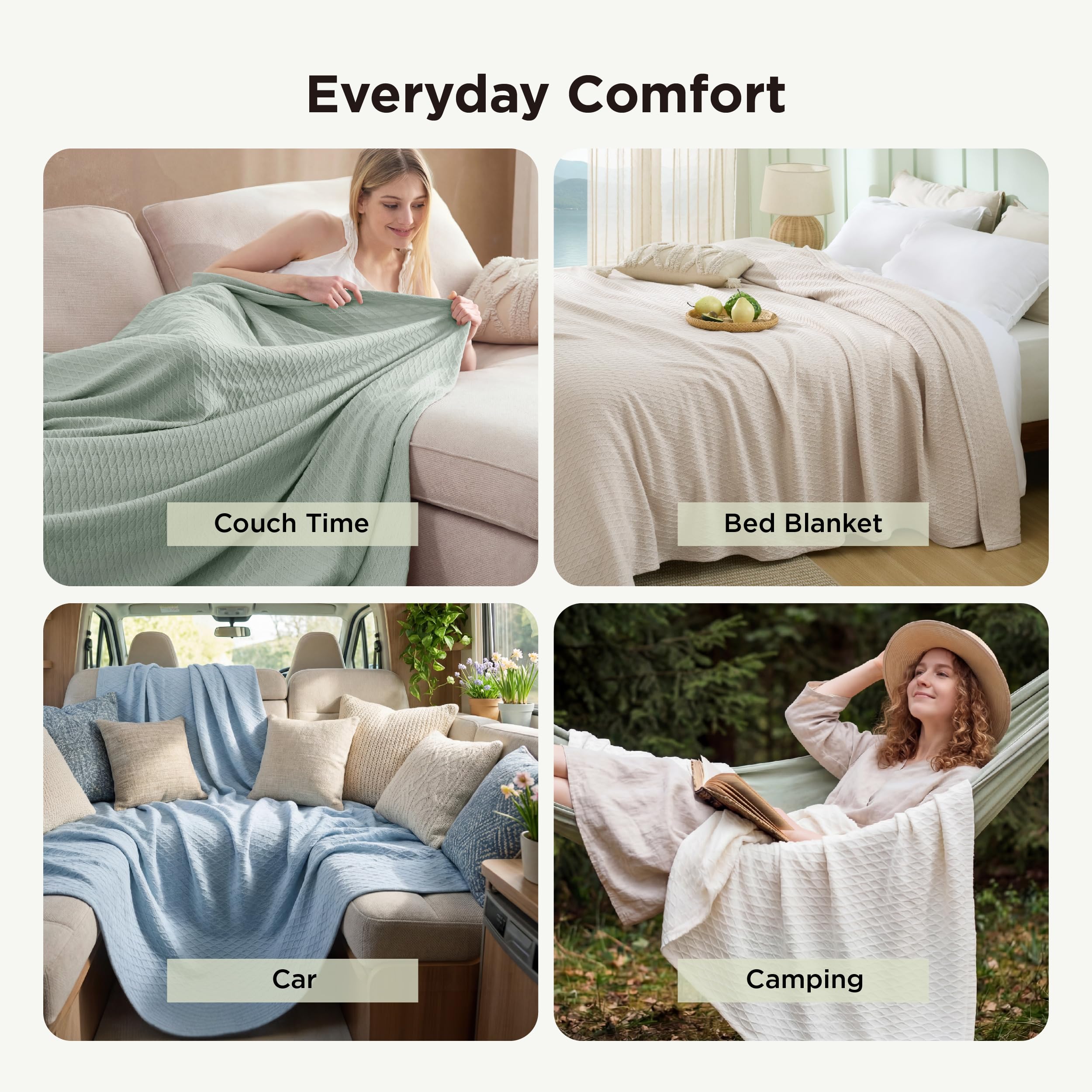 Bedsure pliée dans panier facile à ranger gain de place