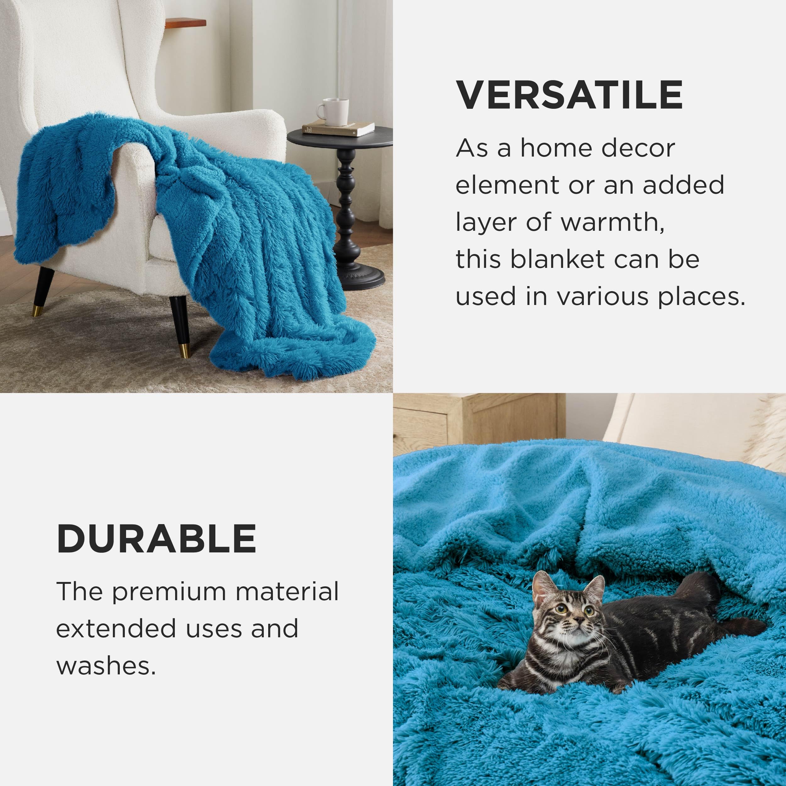 Bedsure couverture pliée en emballage cadeau prête à offrir