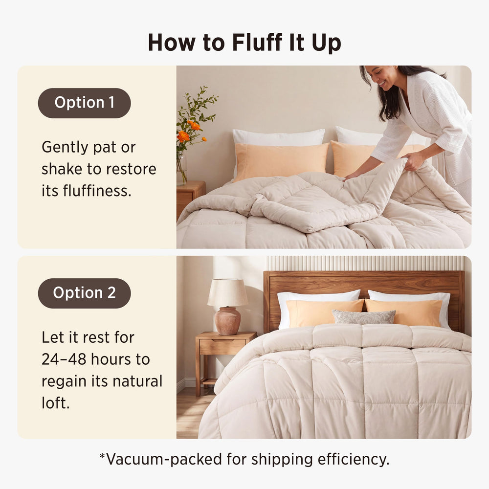 Bedsure mise en scène lifestyle montrant esthétisme et chaleur