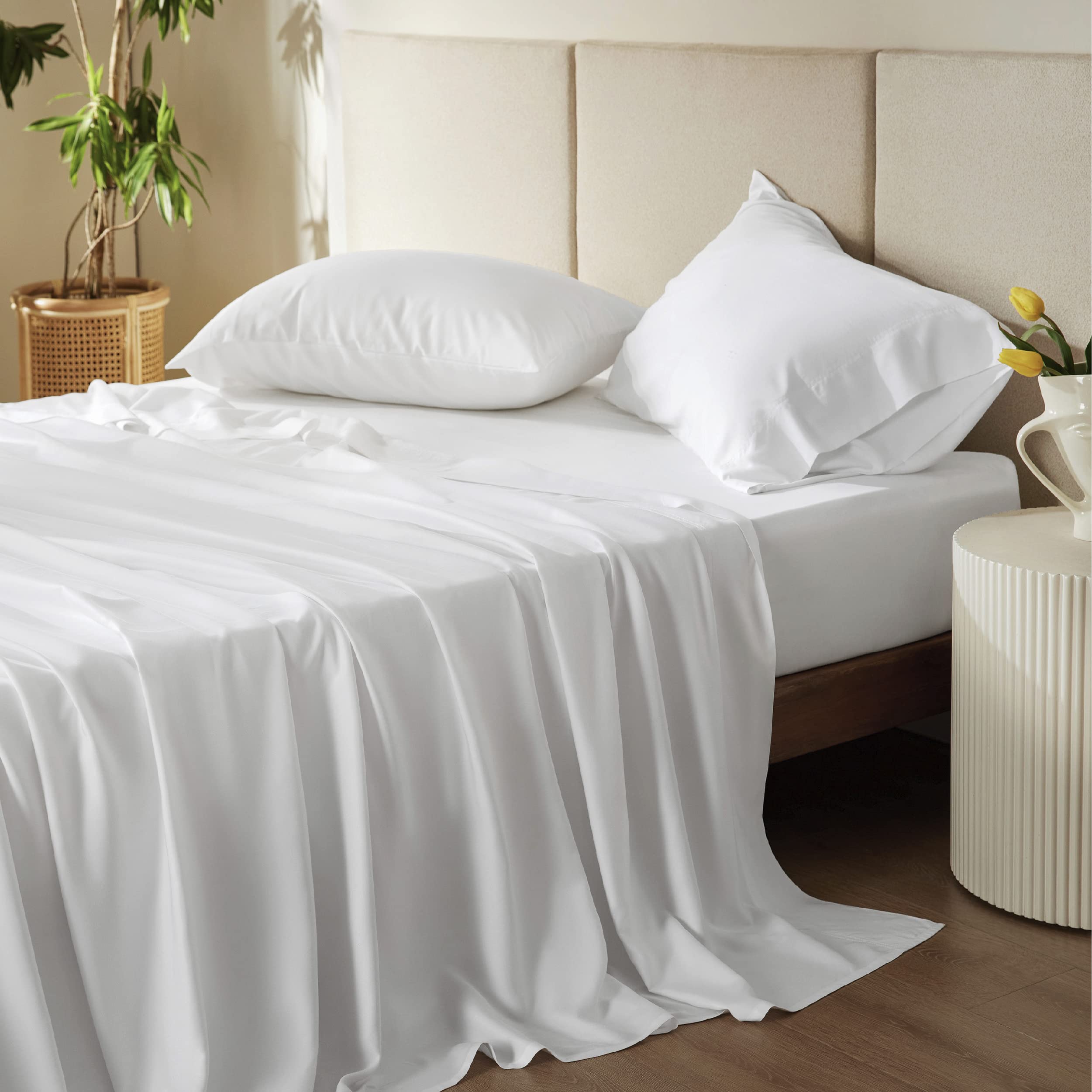 Bedsure packaging face avant montrant l'ensemble et l'étiquette bénéfice