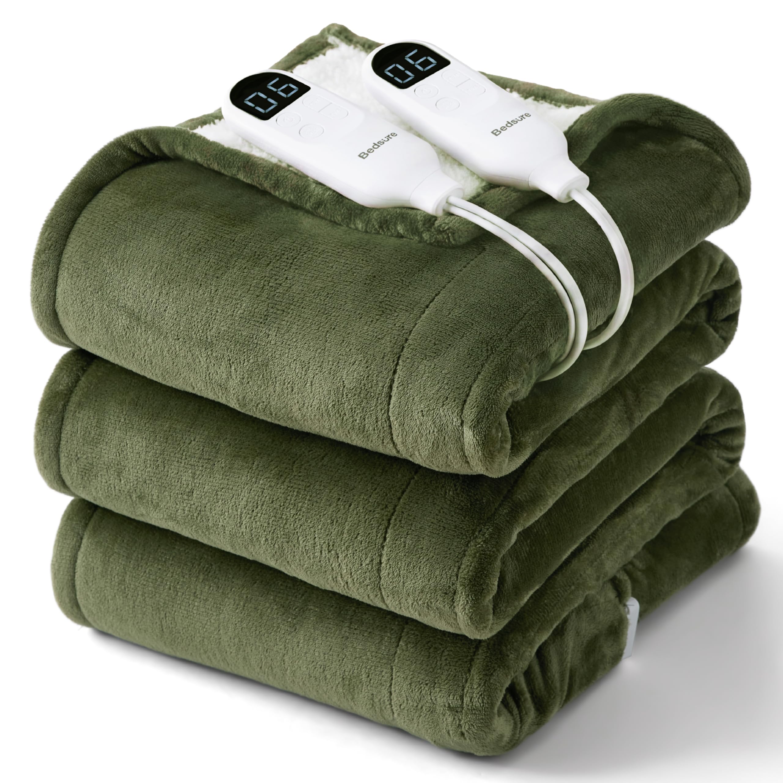 Bedsure couverture face en flanelle douce montrant toucher confortable