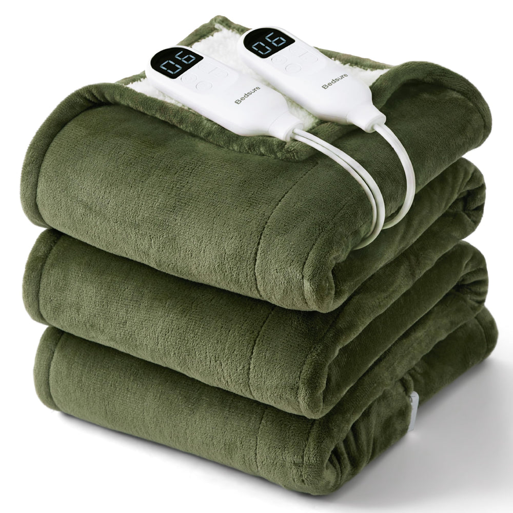 Bedsure couverture face en flanelle douce montrant toucher confortable