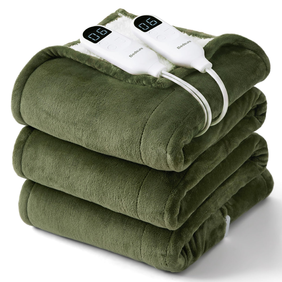 Bedsure couverture face en flanelle douce montrant toucher confortable