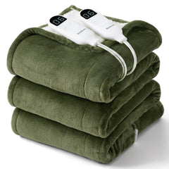 Bedsure couverture face en flanelle douce montrant toucher confortable