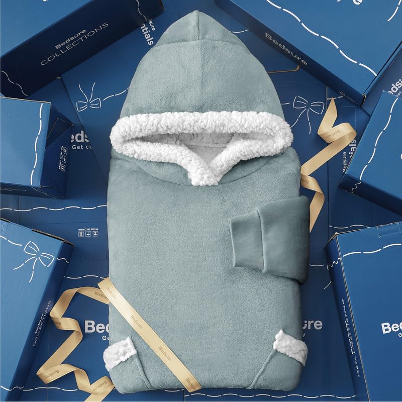 Bedsure en situation maison sur fauteuil pour ambiance cocooning chaleureuse