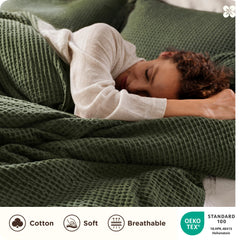 Bedsure taie d'oreiller détail bordure montrant finition soignée et douceur
