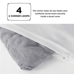 Bedsure taie d'oreiller incluse montrant protection et coordination