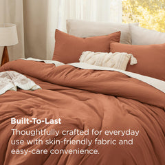 Bedsure taies assorties affichant finition et coordination couleur