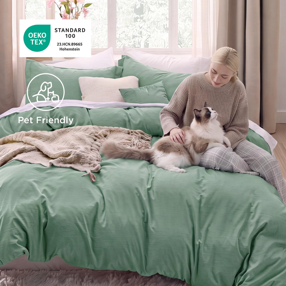 Bedsure taies d'oreiller 20x26, finition soignée et confort visuel