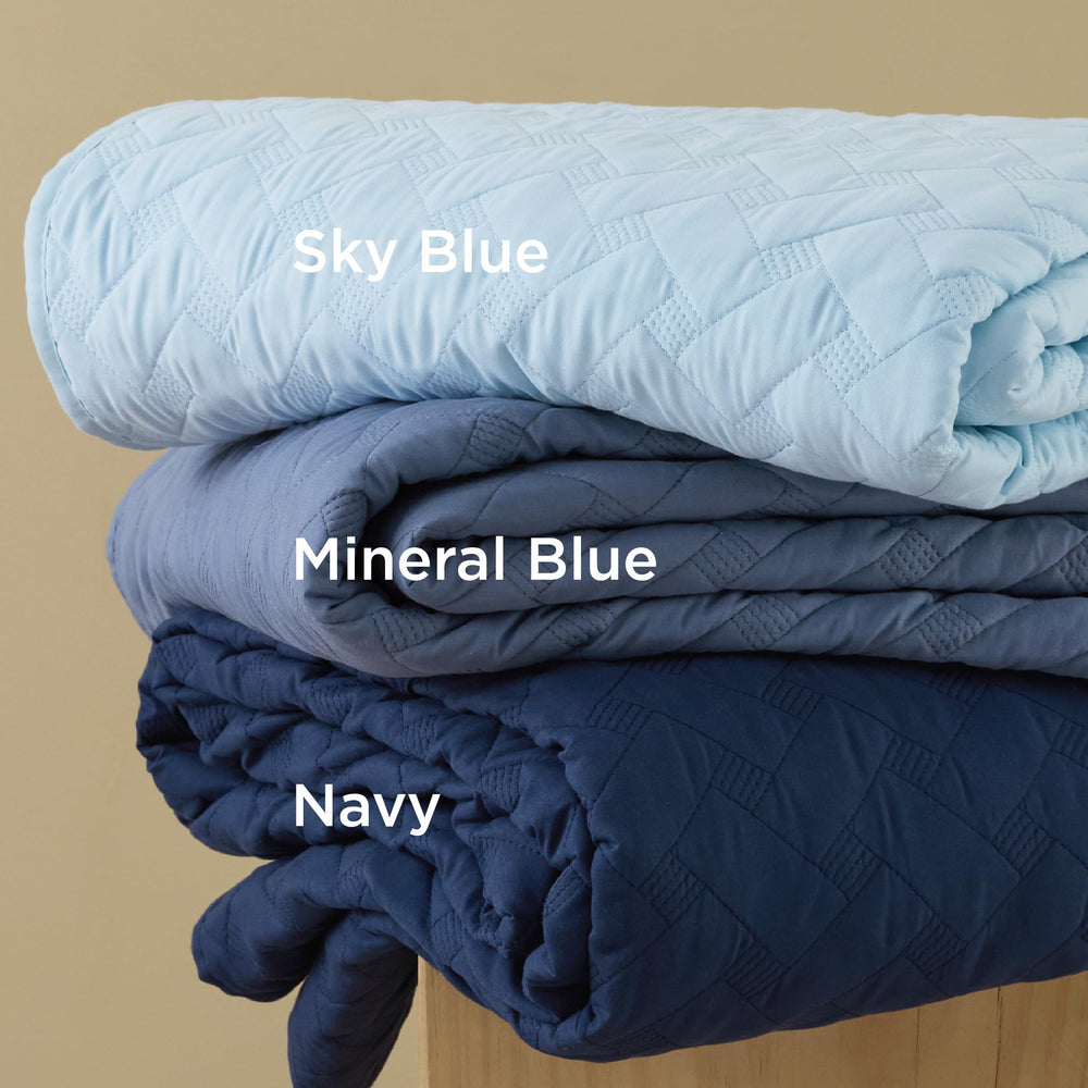 Bedsure ensemble couette et taies montrant coordination de couleur et style