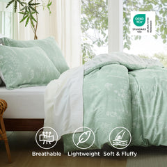 Bedsure détail des taies et coutures garantissant durabilité