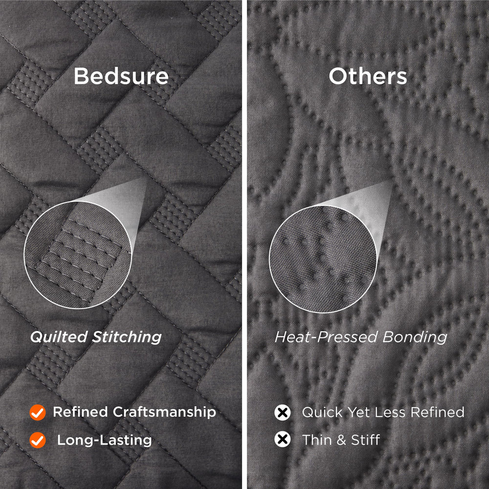 Bedsure taies incluses disposées sur lit pour look complet