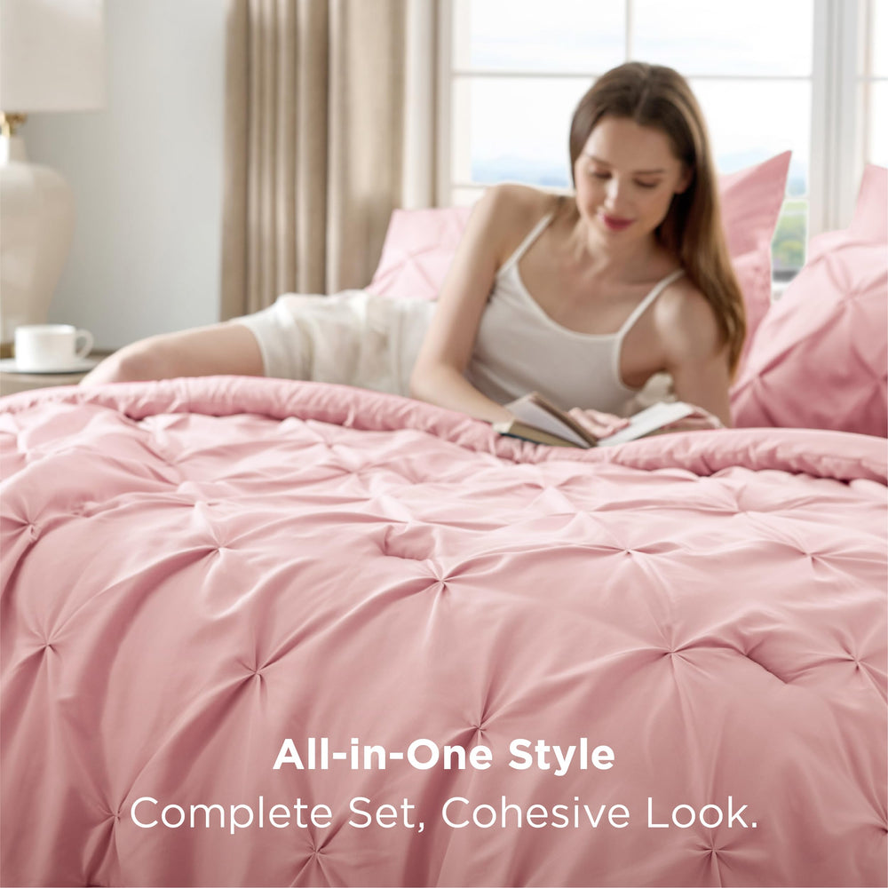 Bedsure arrangement de taies illustrant coordination et style