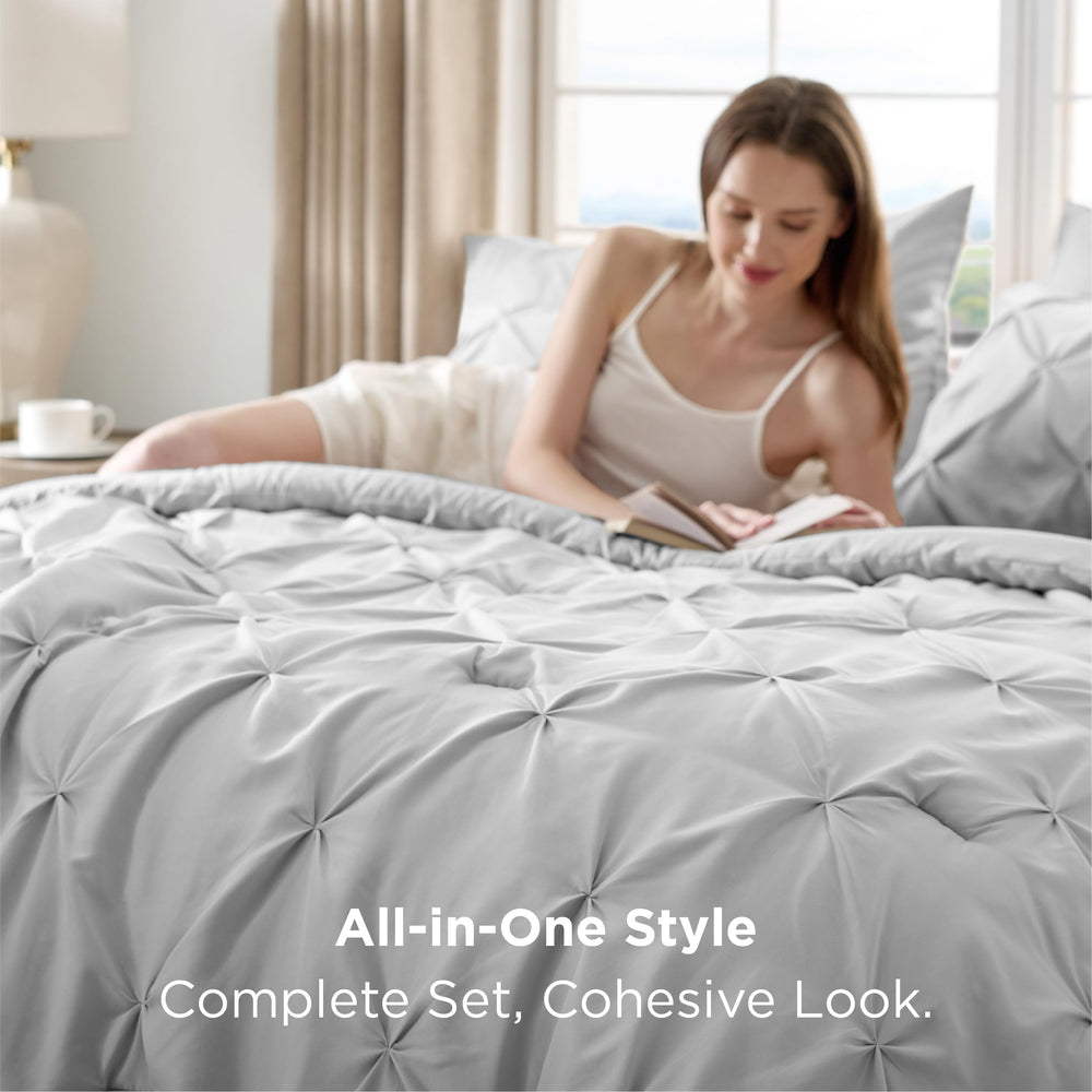 Bedsure taies d’oreiller assorties confort et finition élégante