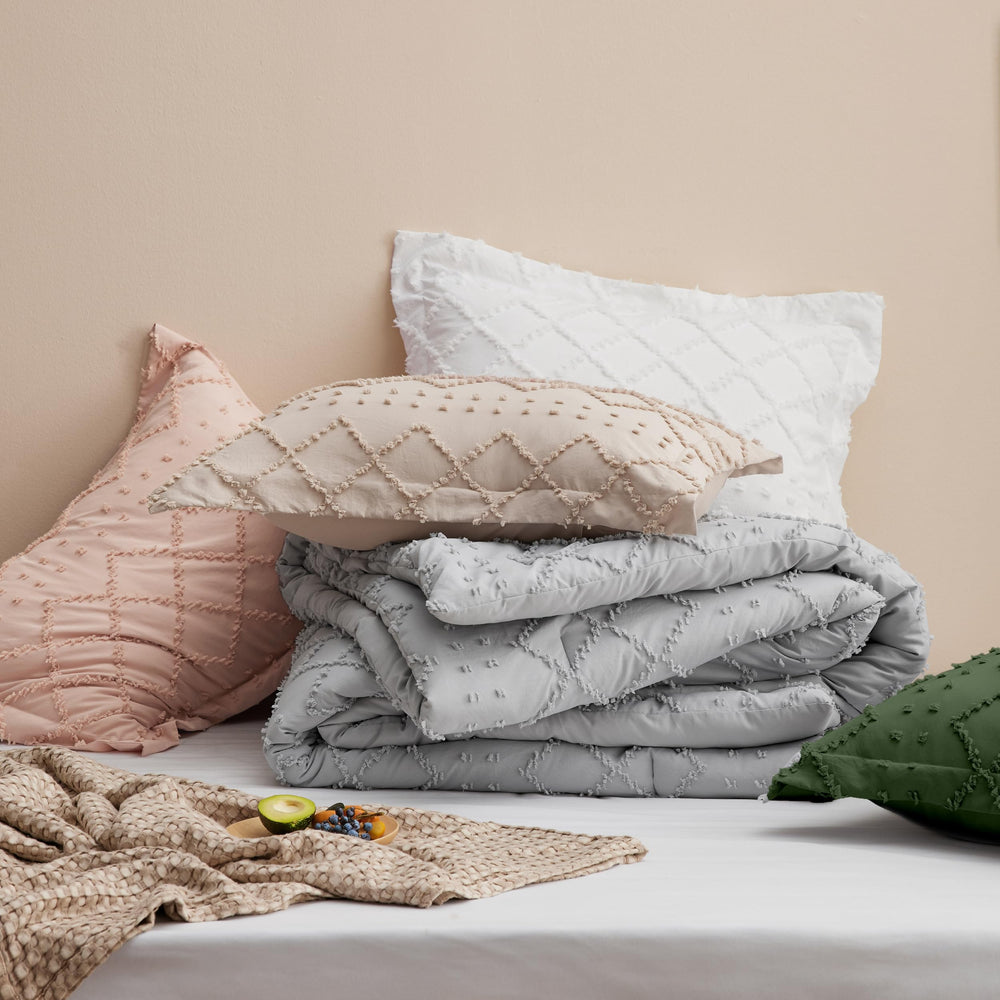 Bedsure deux taies assorties présentées pour coordonner lit et oreillers
