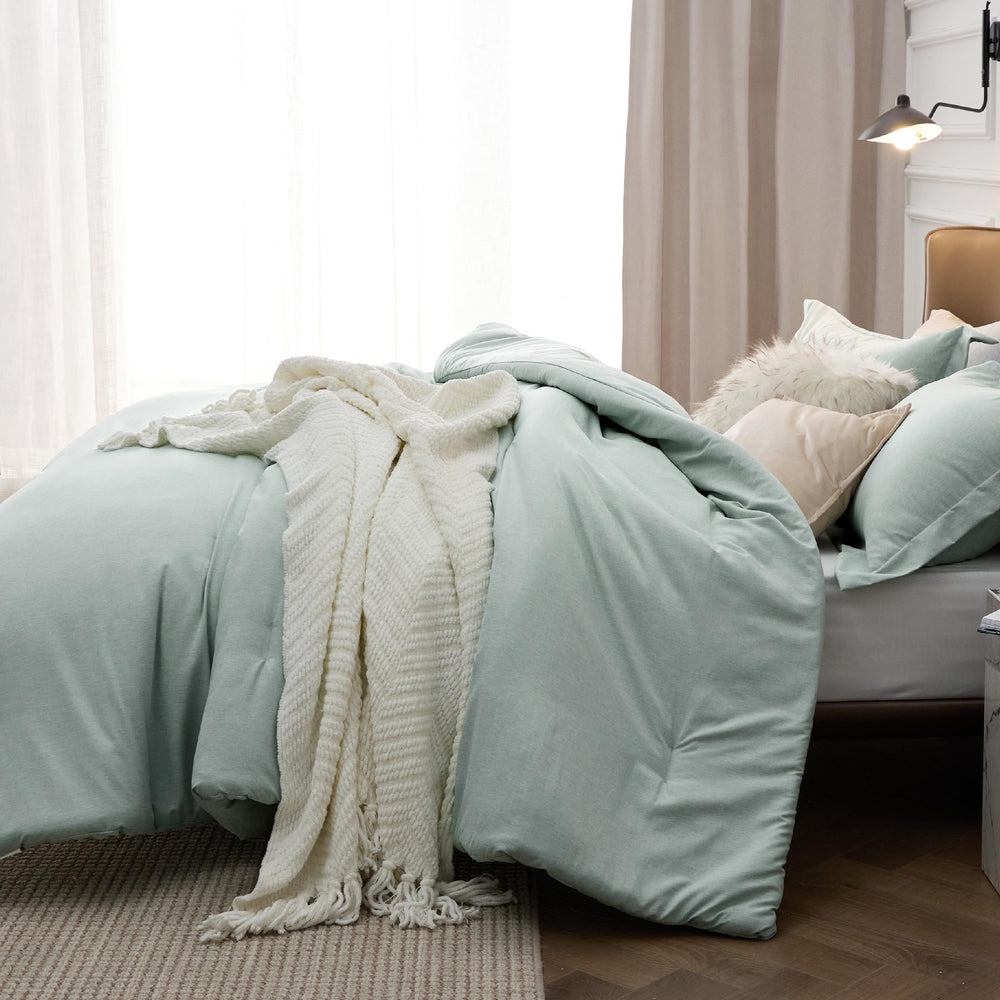Bedsure taies d'oreiller assorties renforçant l'harmonie du lit