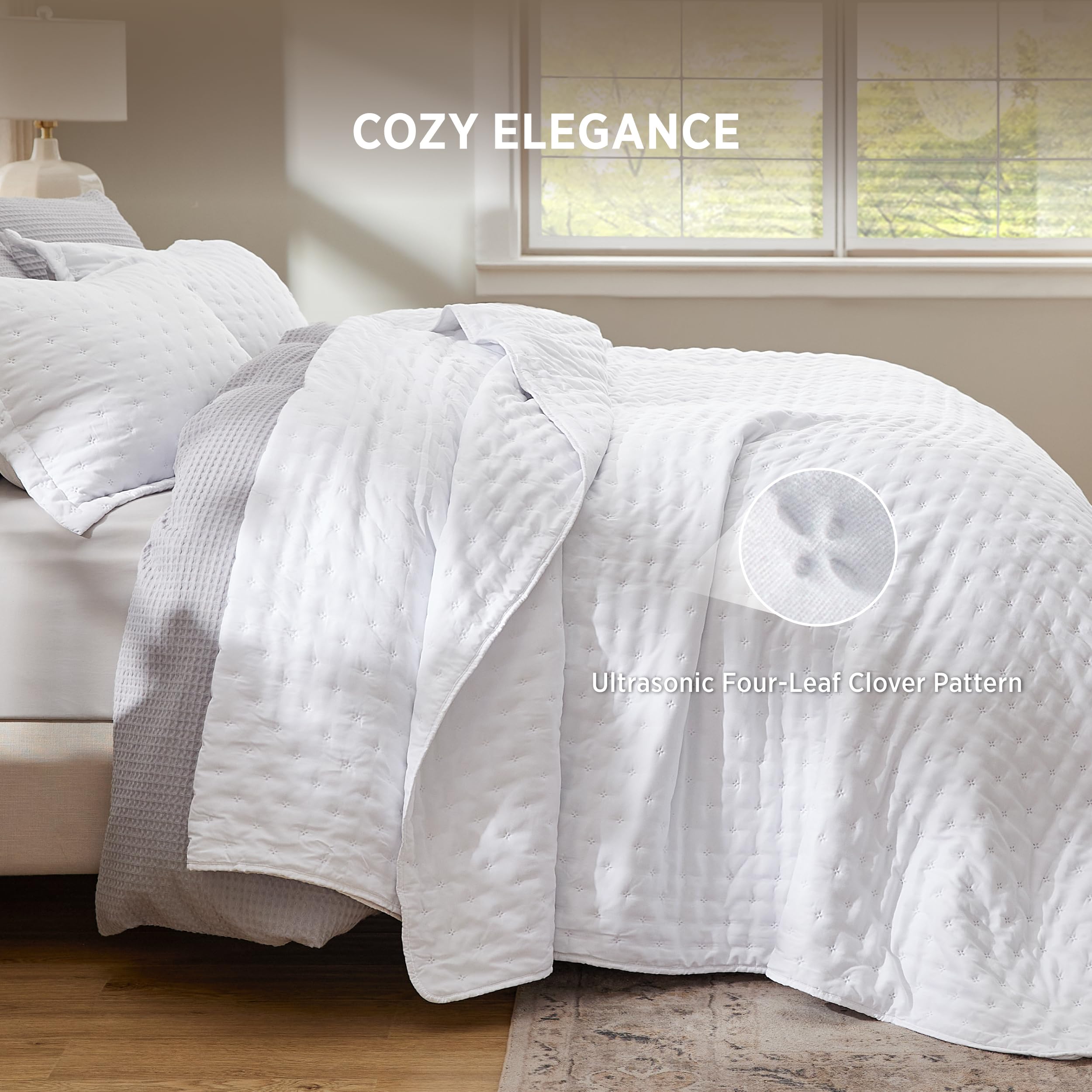 Bedsure taies d'oreiller incluses complètent l'ensemble pratique