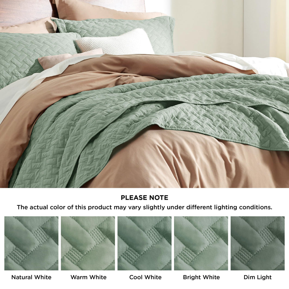 Bedsure taies d'oreiller king exposent finition coordonnée et confort