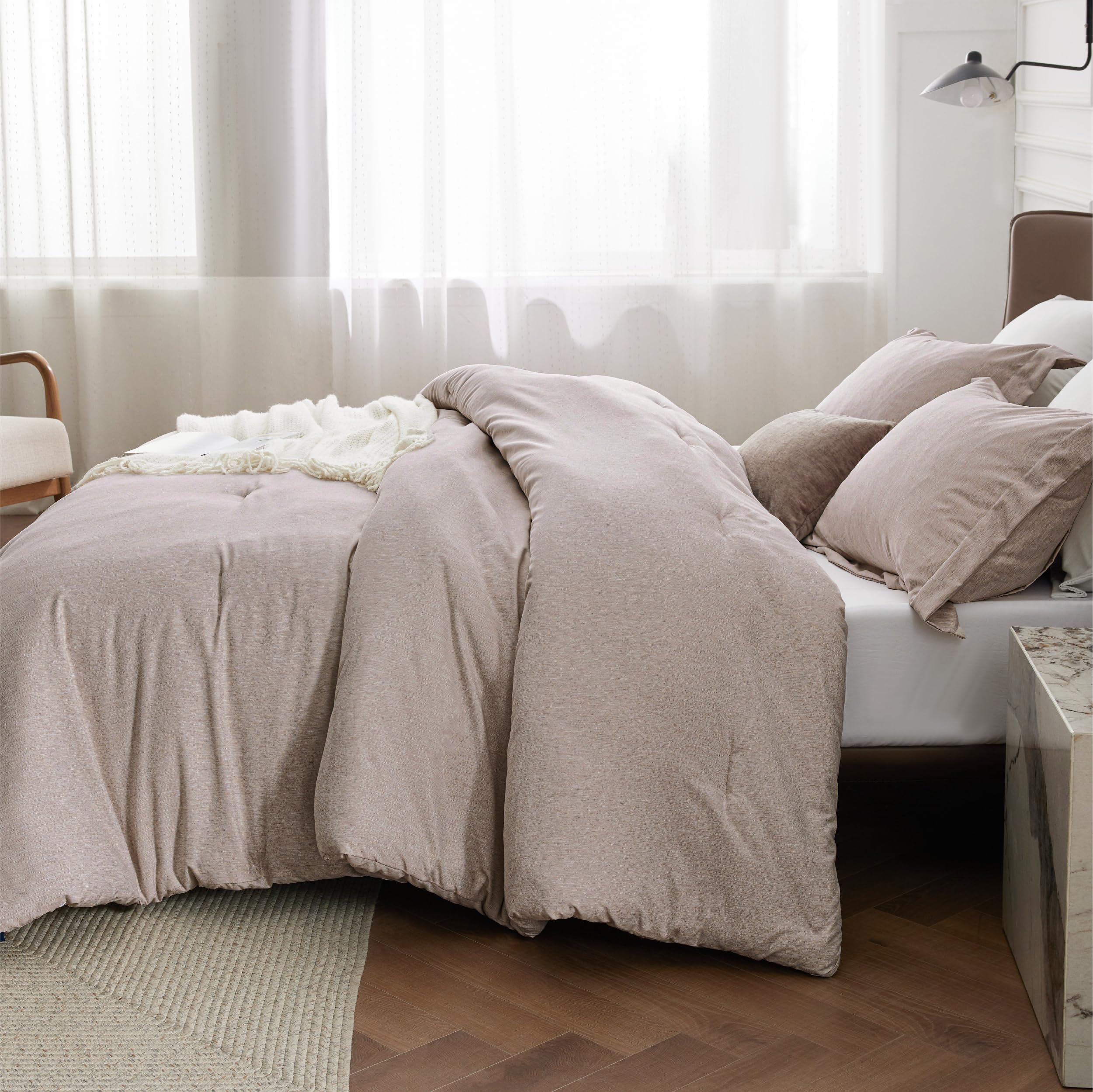 Bedsure taies d’oreiller assorties offrant finition coordonnée et confort
