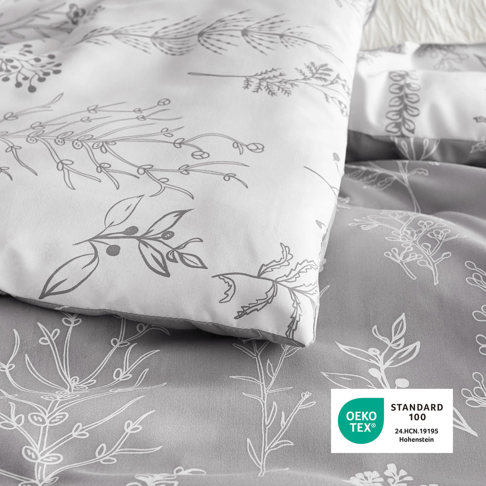 Bedsure taille california king comparaison montrant échelle et couverture complète
