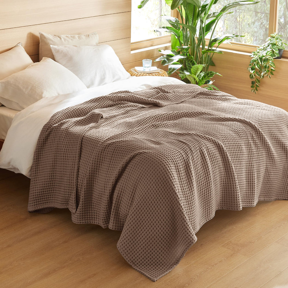 Bedsure comparaison taille queen affichant proportions réelles