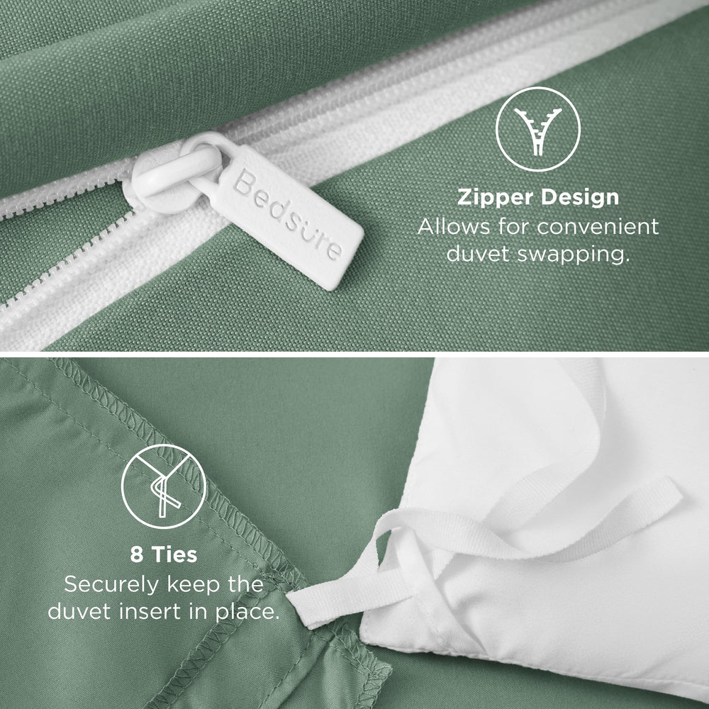 Bedsure main touchant la texture pour illustrer sensation veloutée