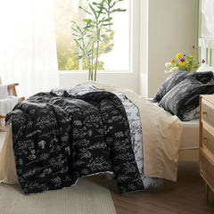 Bedsure gros plan du garnissage montrant texture moelleuse et soutien confortable