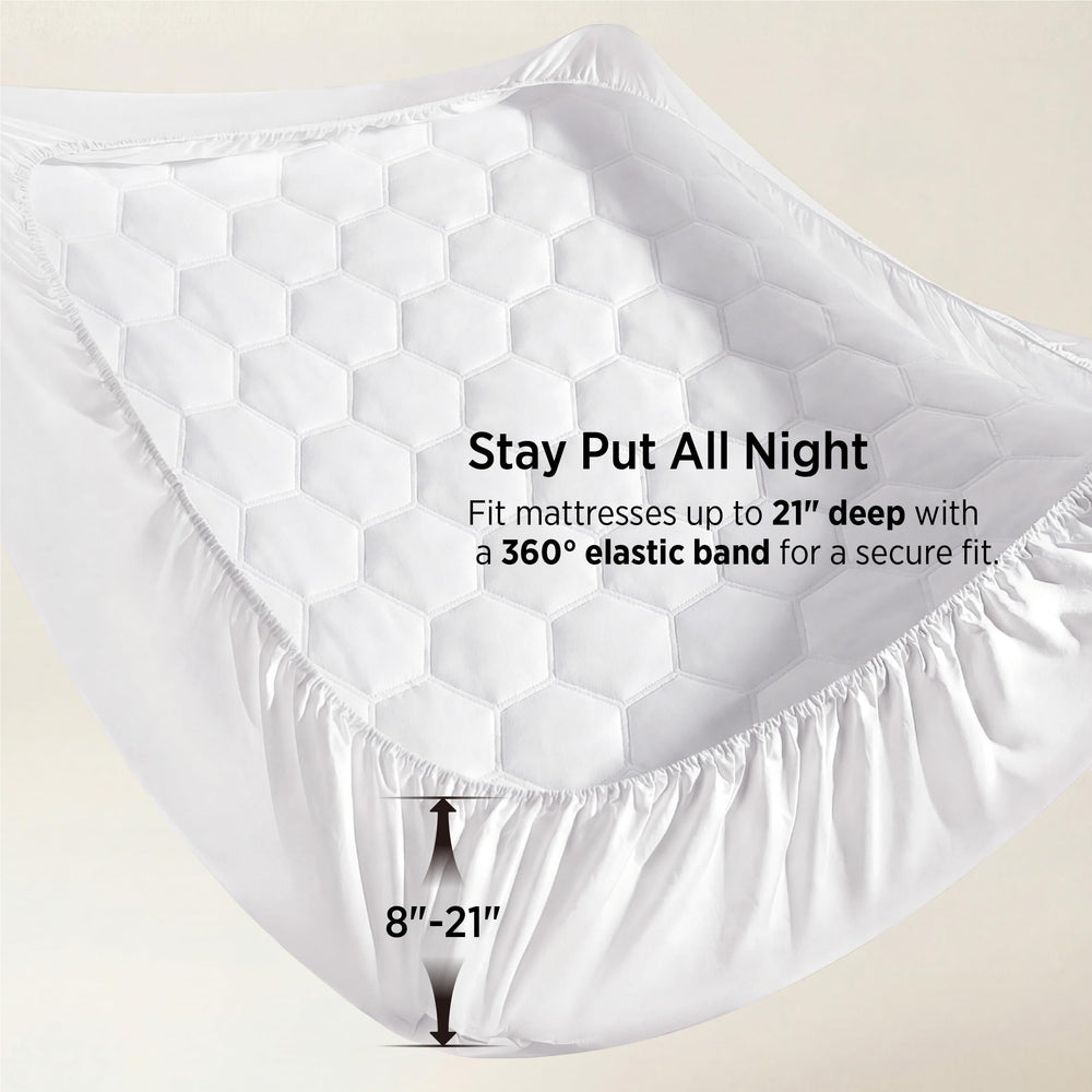 Bedsure texture microfibre brossée assurant douceur et silence durant le sommeil