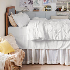 Bedsure texture microfibre brossée offrant douceur et silence
