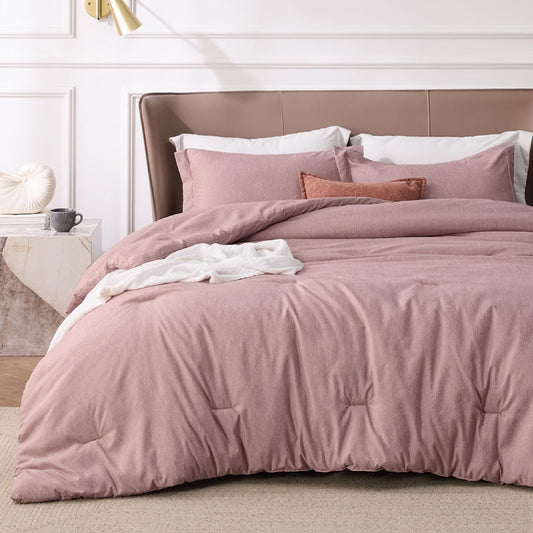 Bedsure macro microfibre brossée montrant douceur et toucher agréable