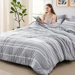Bedsure gros plan microfibre brossée montrant douceur et confort
