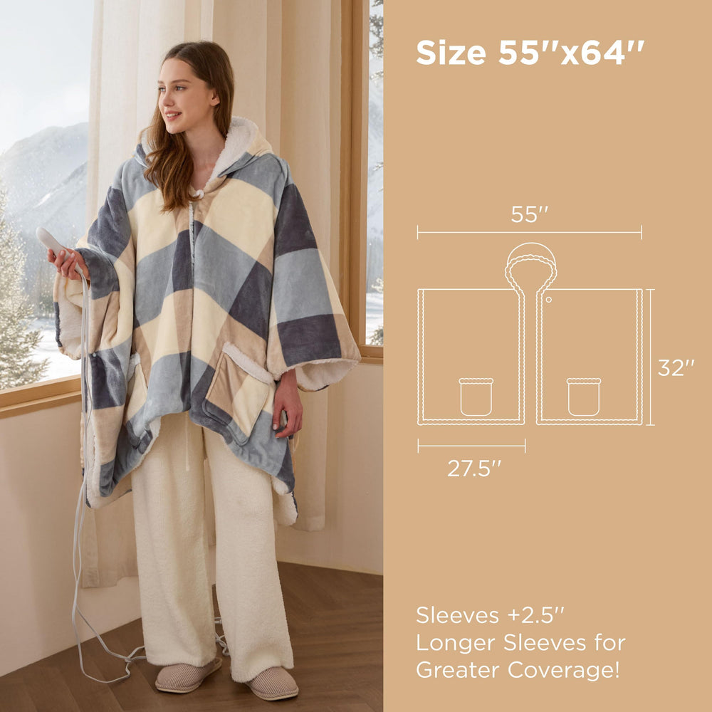 Bedsure texture du tissu doux montrant confort et durabilité